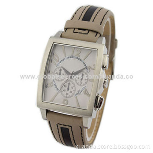 Good Sale Multifunction Watches for Men, with 5ATM Waterproof and Chronograph and Date Function